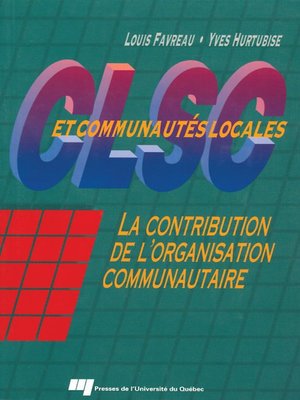 cover image of CLSC et communautés locales